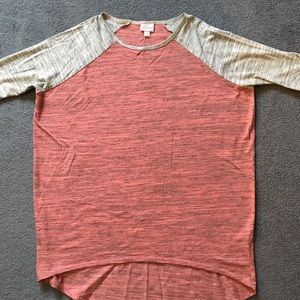 Lularoe XXS micro-stripe pink Irma